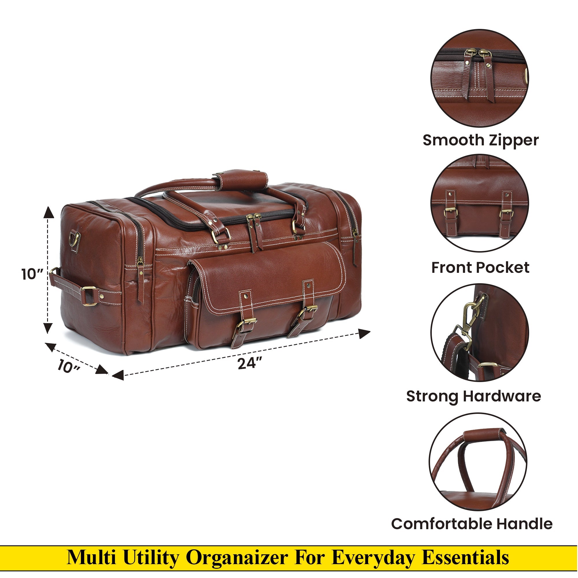 Upgraded Traveler Weekender Duffle