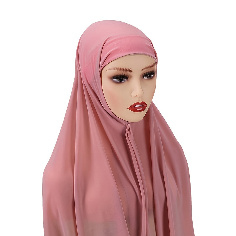 1 Set of Convenient Headscarf, Muslim Hijab,  Scarf