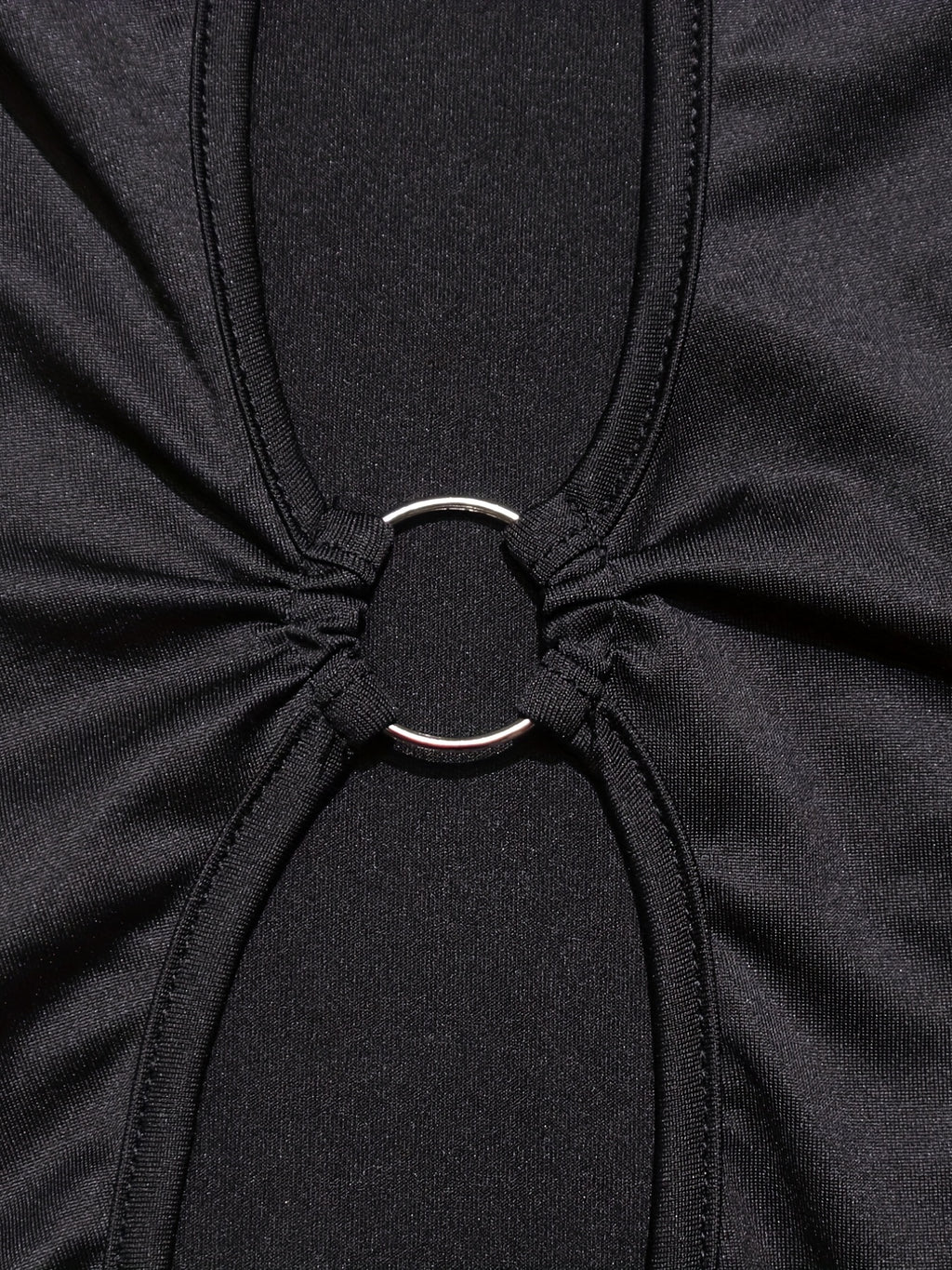 Stretchy Midriff-Baring Summer Jumpsuit with Side Cutouts