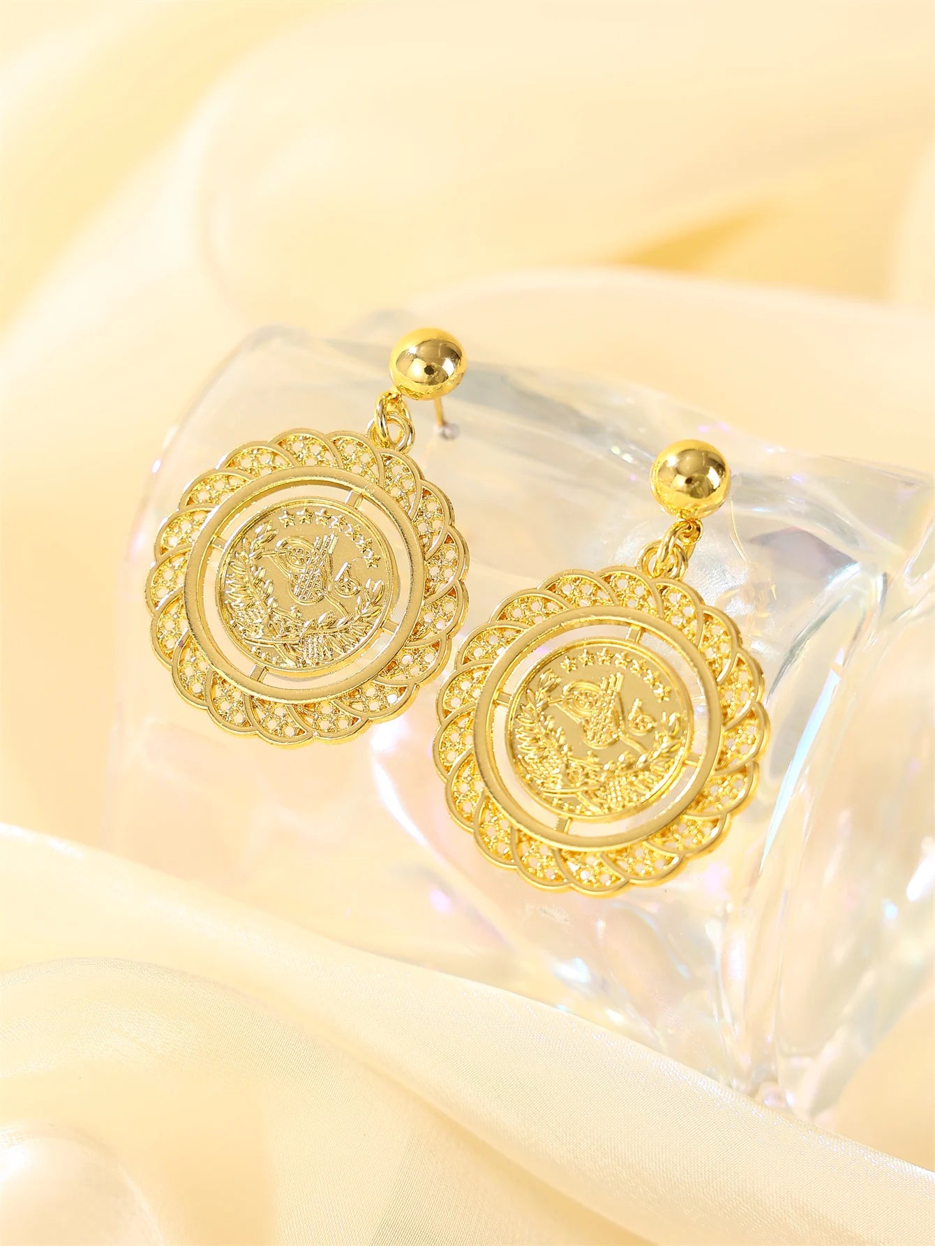 1 Set Simple, Fashionable & Luxurious Women's Jewelry Set (Necklace & Earrings), For Wedding, Party, Gala & Festival Accessories