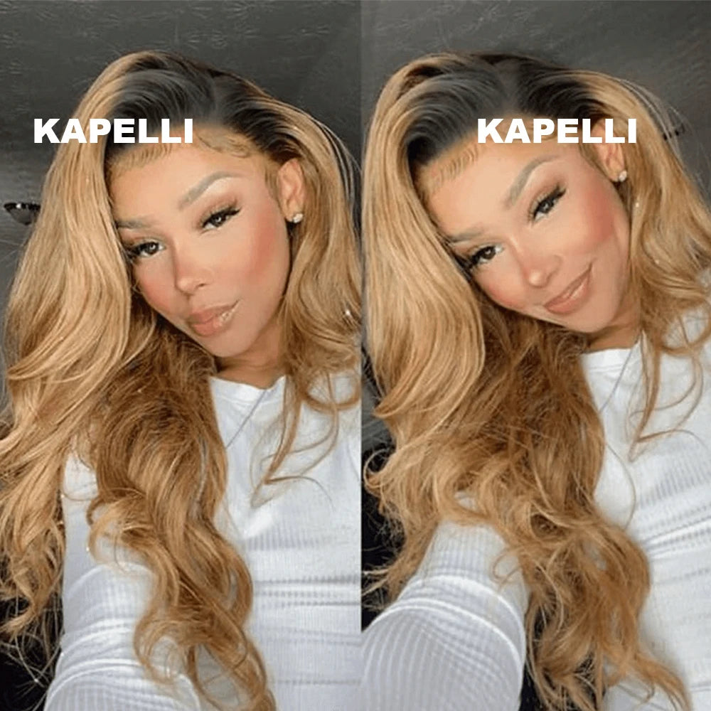 Honey Blonde Bundles Human Hair Body Wave Human Hair Bundles Remy Brazilian Human Hair Weave Extentions 1/3/4 pcs Bundle Deals