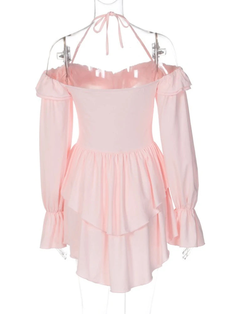 Woman Clothes Sexy Ruffles High Waist Rompers Short Jumpsuit