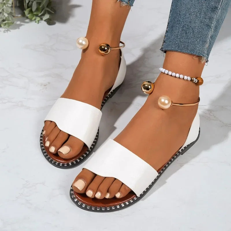 Sandals Shoes Women Summer Non-Slip Women Shoe Party Women's Shoes Soft Shoes Woman Open Toe Sandal Women Footwear Female