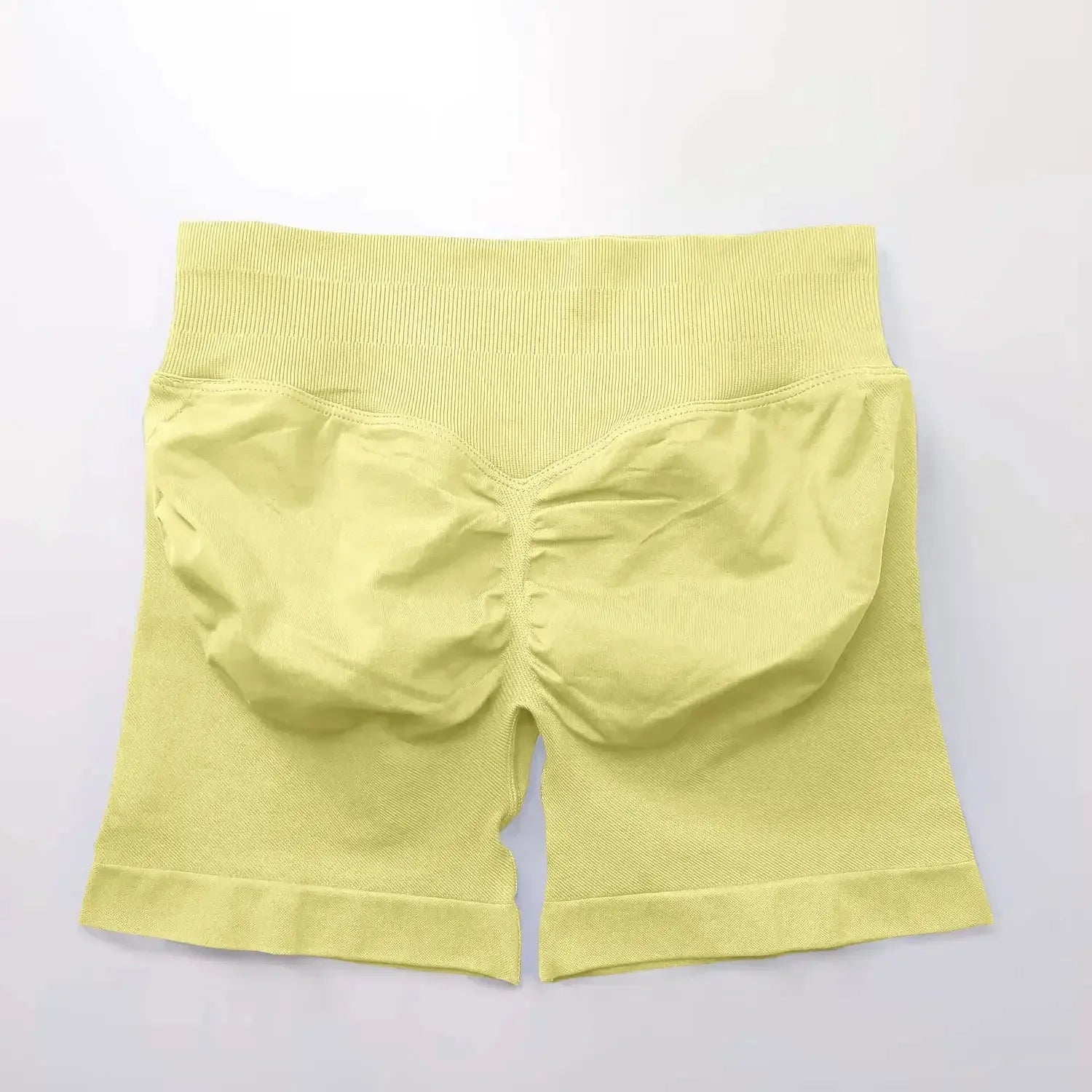 Seamless 4.5" Gym Shorts Woman Scrunch Butt Fitness